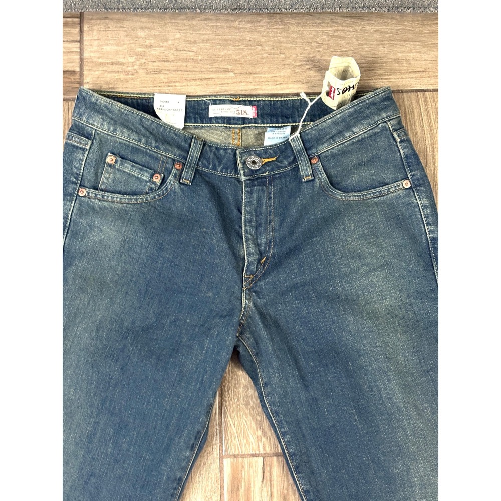 Levi's‎ Juniors Bootcut Jeans 11R Dark Wash Low Rise Denim NWT - Picture 12 of 12